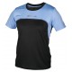 koszulka techniczna - czarny / niebieski